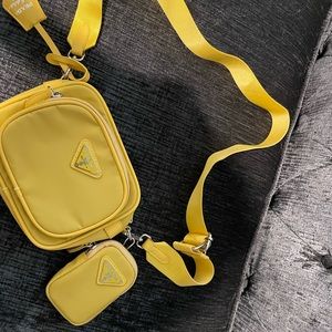 Yellow Cross body
